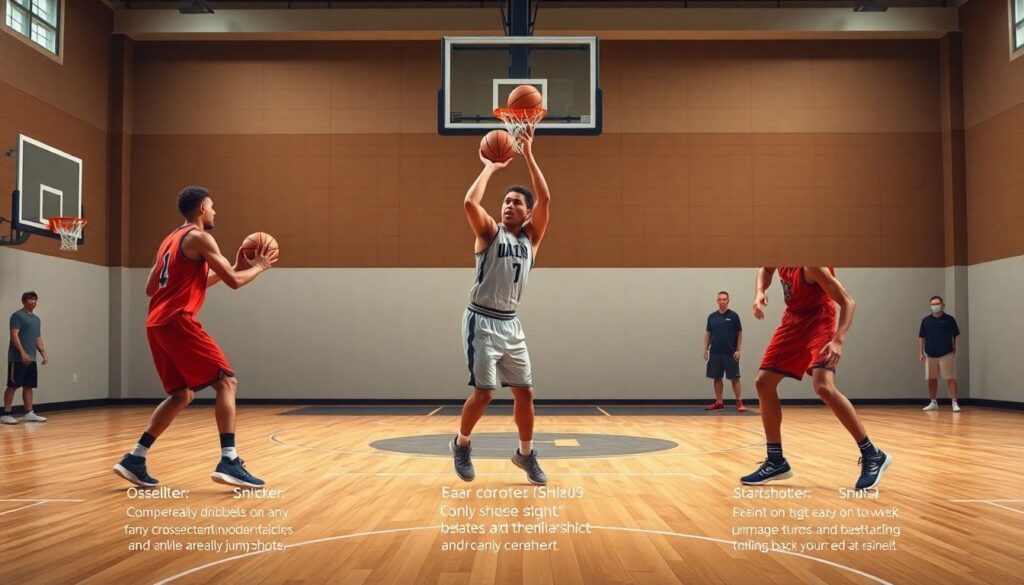 Постепенный рост: от середняков к элите в баскетболе - иллюстрация