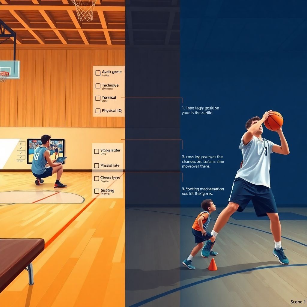 Постепенный рост в баскетболе: как перейти от середняка к элите