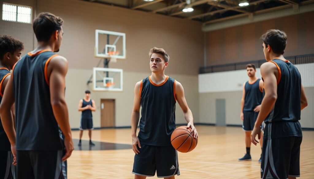Этапы формирования лидера в баскетболе: от новичка до звезды - иллюстрация