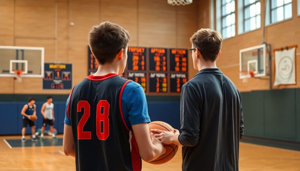 Этапы формирования лидера в баскетболе: от новичка до звезды - иллюстрация