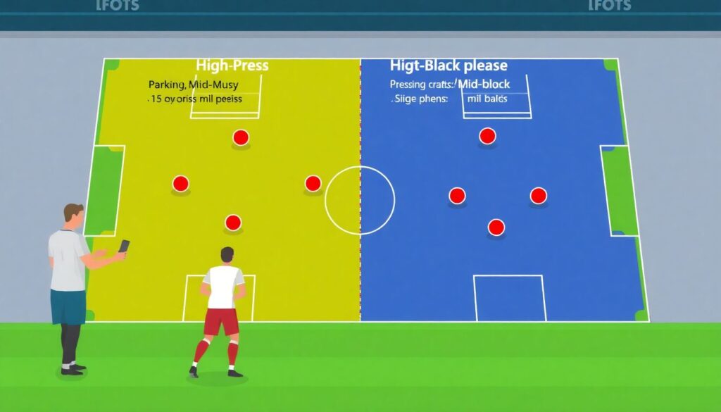 Тактика высокого прессинга и его влияние на позиции в таблице - иллюстрация