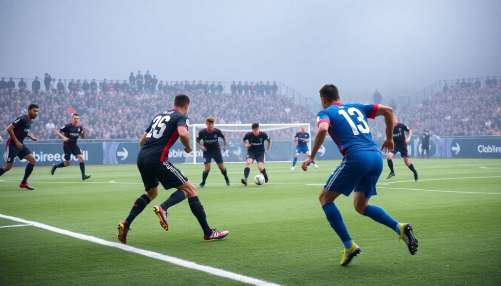 Тактика высокого прессинга и его влияние на позиции в таблице - иллюстрация