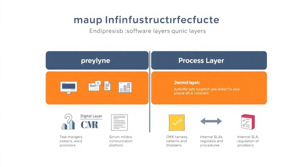 Как развивает командная инфраструктура для достижения целей - иллюстрация