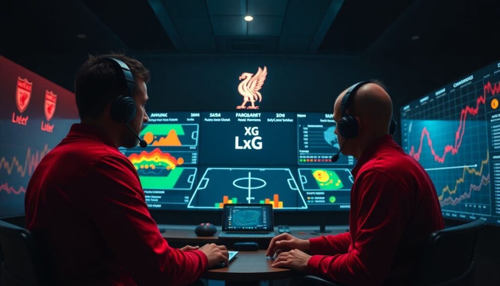 Сезонные графики забитых голов и очков как индикаторы роста - иллюстрация