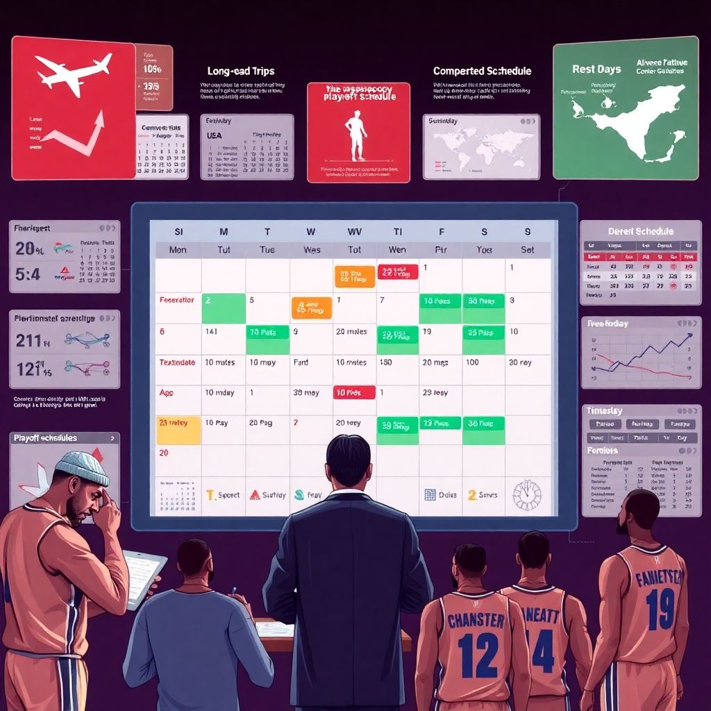 Влияние расписания на шансы на плей-офф в баскетболе: разбор факторов