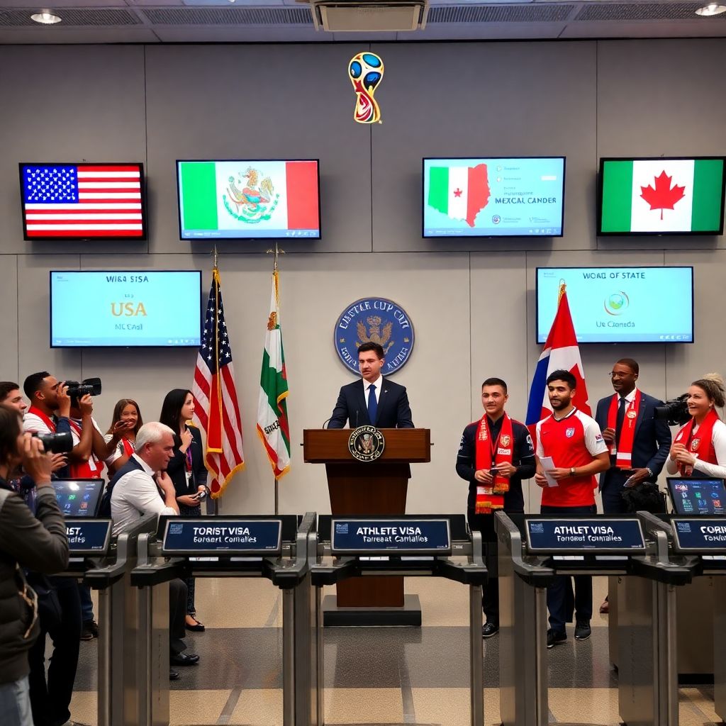 Визовые правила США не помешают болельщикам на ЧМ‑2026 по футболу