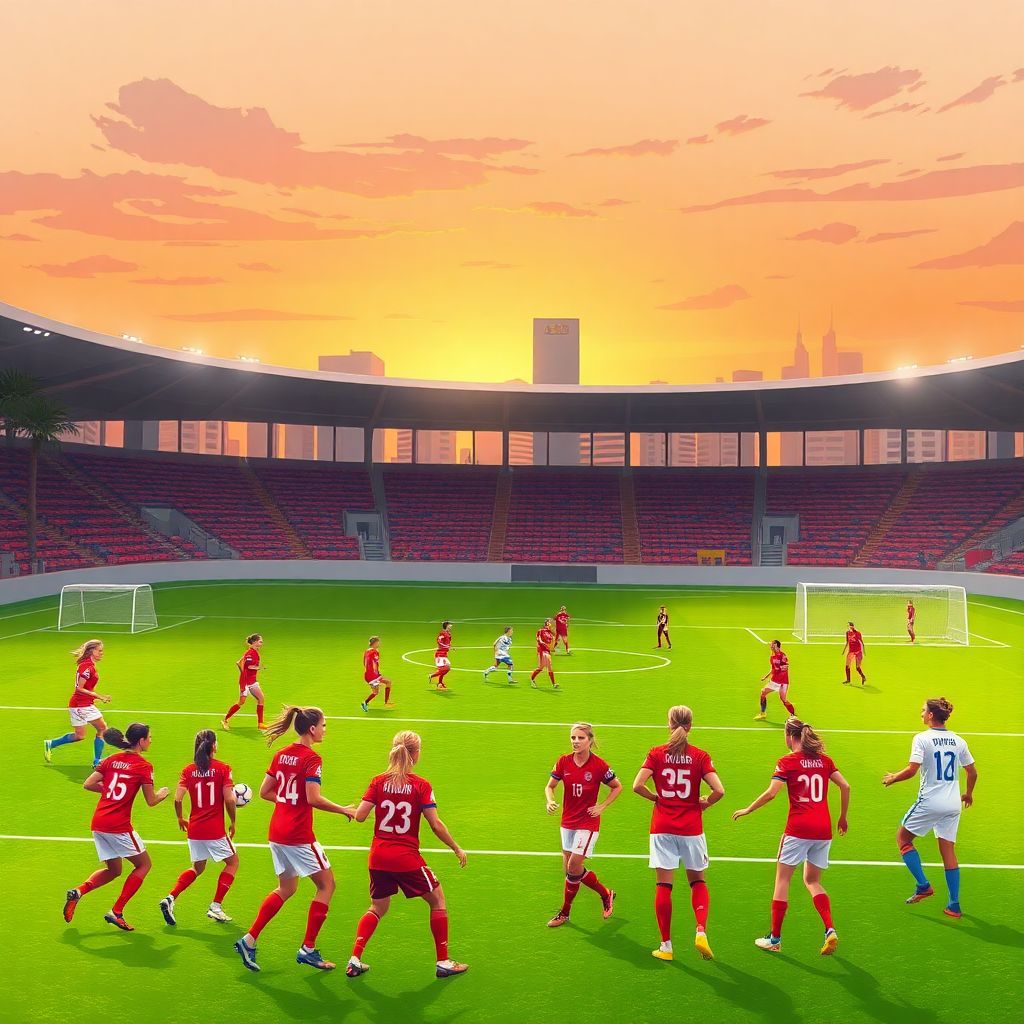 Женская сборная России по футболу сыграет в ОАЭ три товарищеских матча