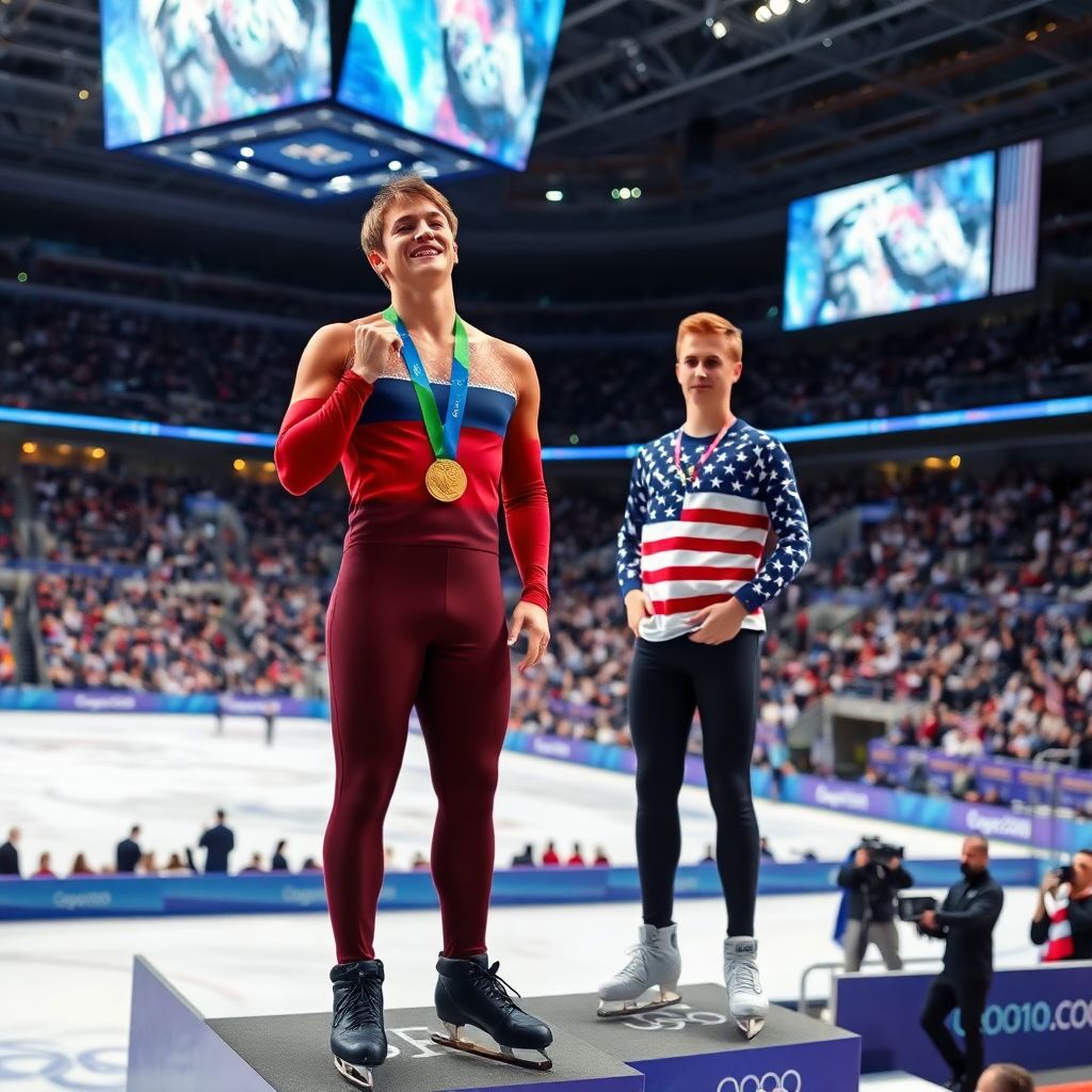 Российский фигурист вырывает олимпийское золото и унижает рекордсмена США