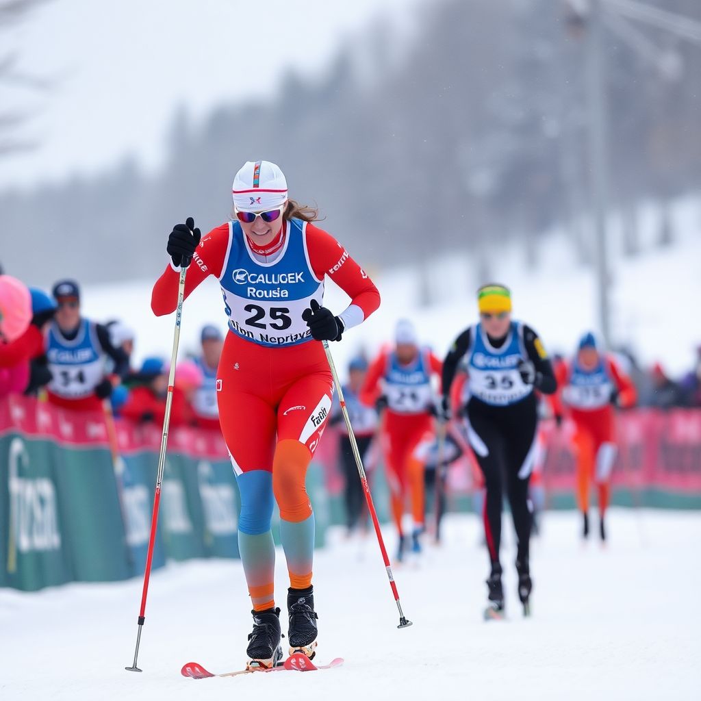 Лыжница Дарья Непряева остановилась в четвертьфинале спринта в Фалуне