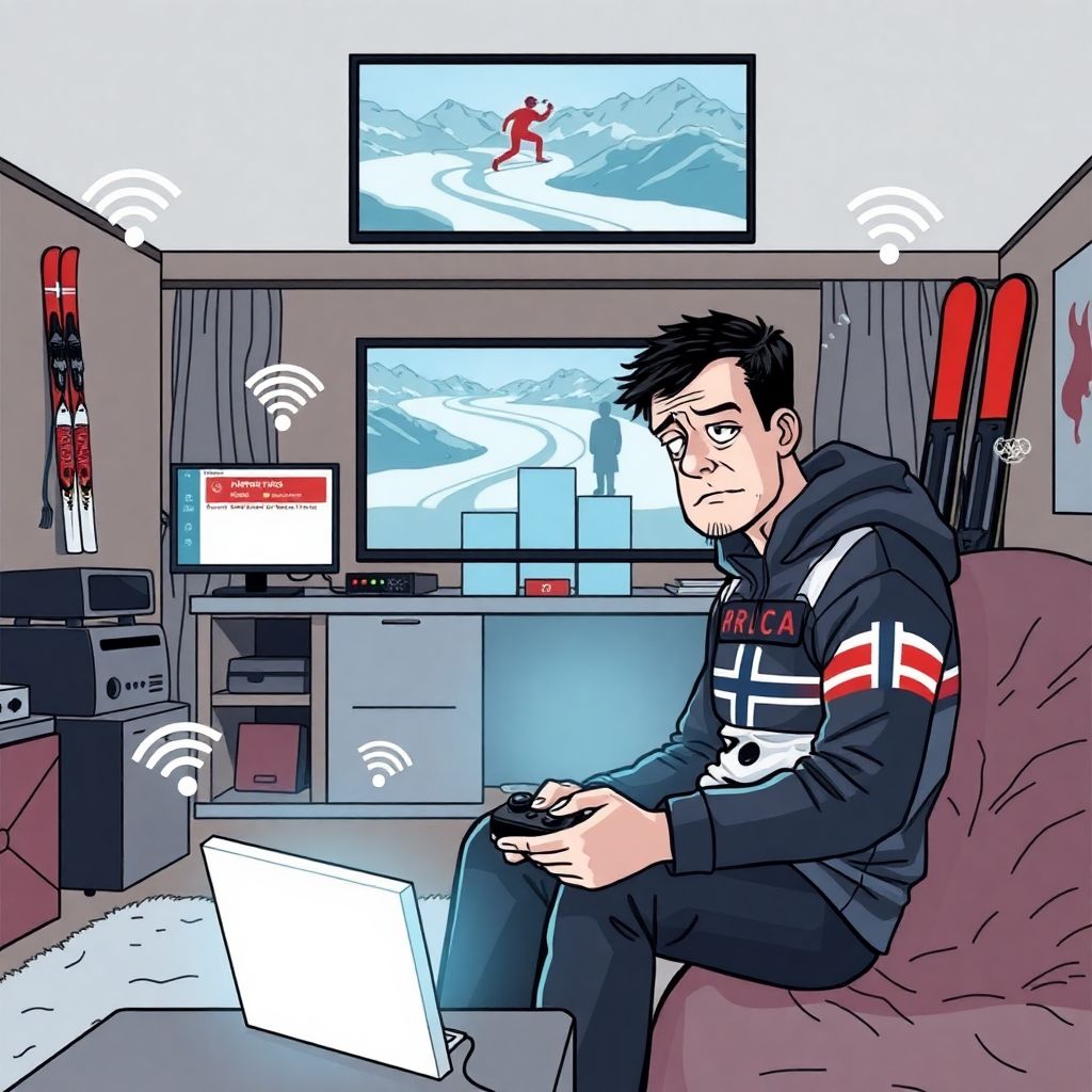 Клебо разнылся без Большунова на Олимпиаде 2026 из‑за плохого интернета