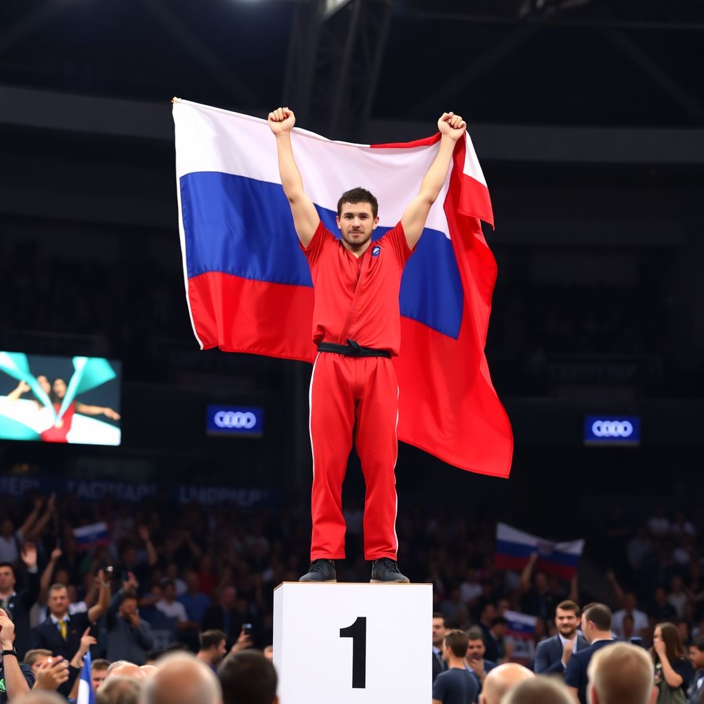 Чемпионат Европы по дзюдо: Мурад Чопанов вернул золото и гимн России