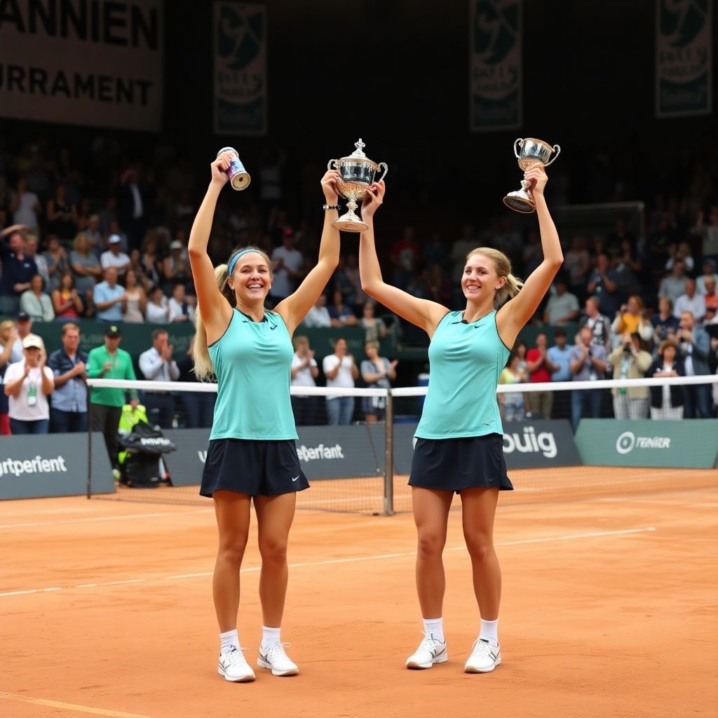 Самсонова и Мелихар выиграли парный титул Wta 500 в Штутгарте