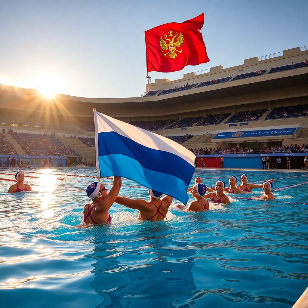 Сборная России возвращает флаг и громит соперниц на Кубке мира по водному поло