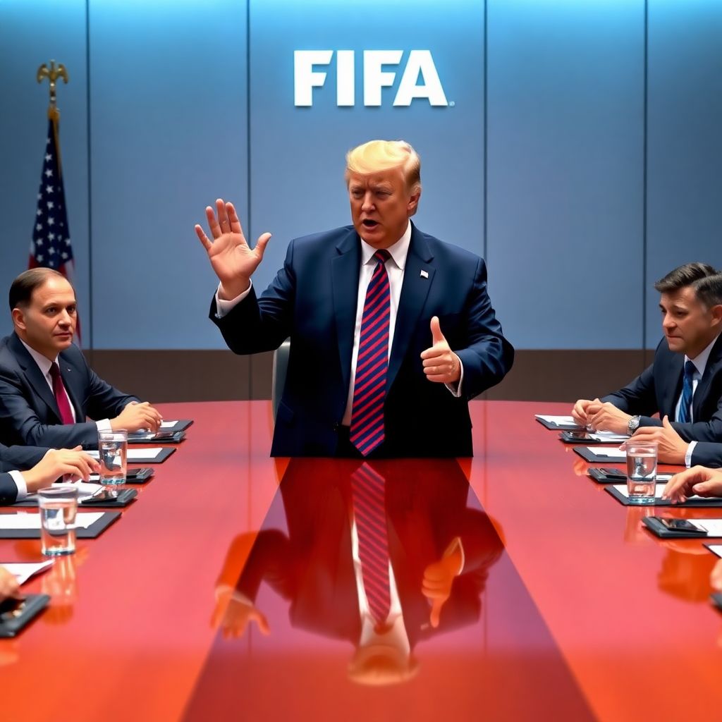 Трамп попросил ФИФА смягчить дисквалификацию Балогуна на ЧМ‑2026
